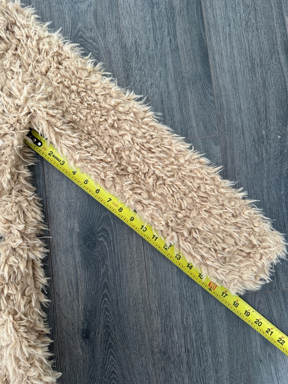 NWOT Thread & Supply Teddy Bear Jacket Size Medium - Picture 2 of 6